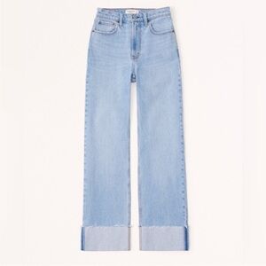 Light Blue Women's Jeans High Rise 90s Relaxed Jeans